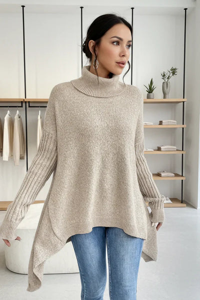 Brigitte - Cozy Oversized Turtleneck