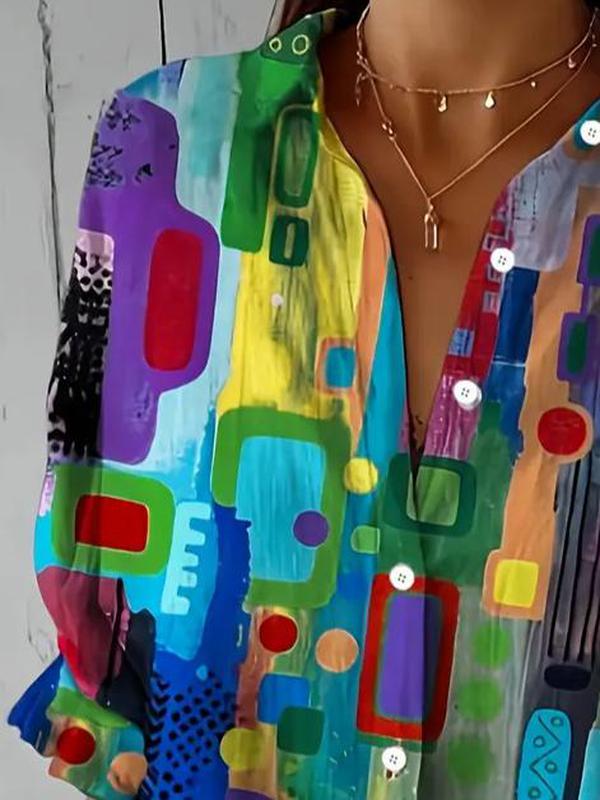 Mila - Elegant Button-Up Shirt