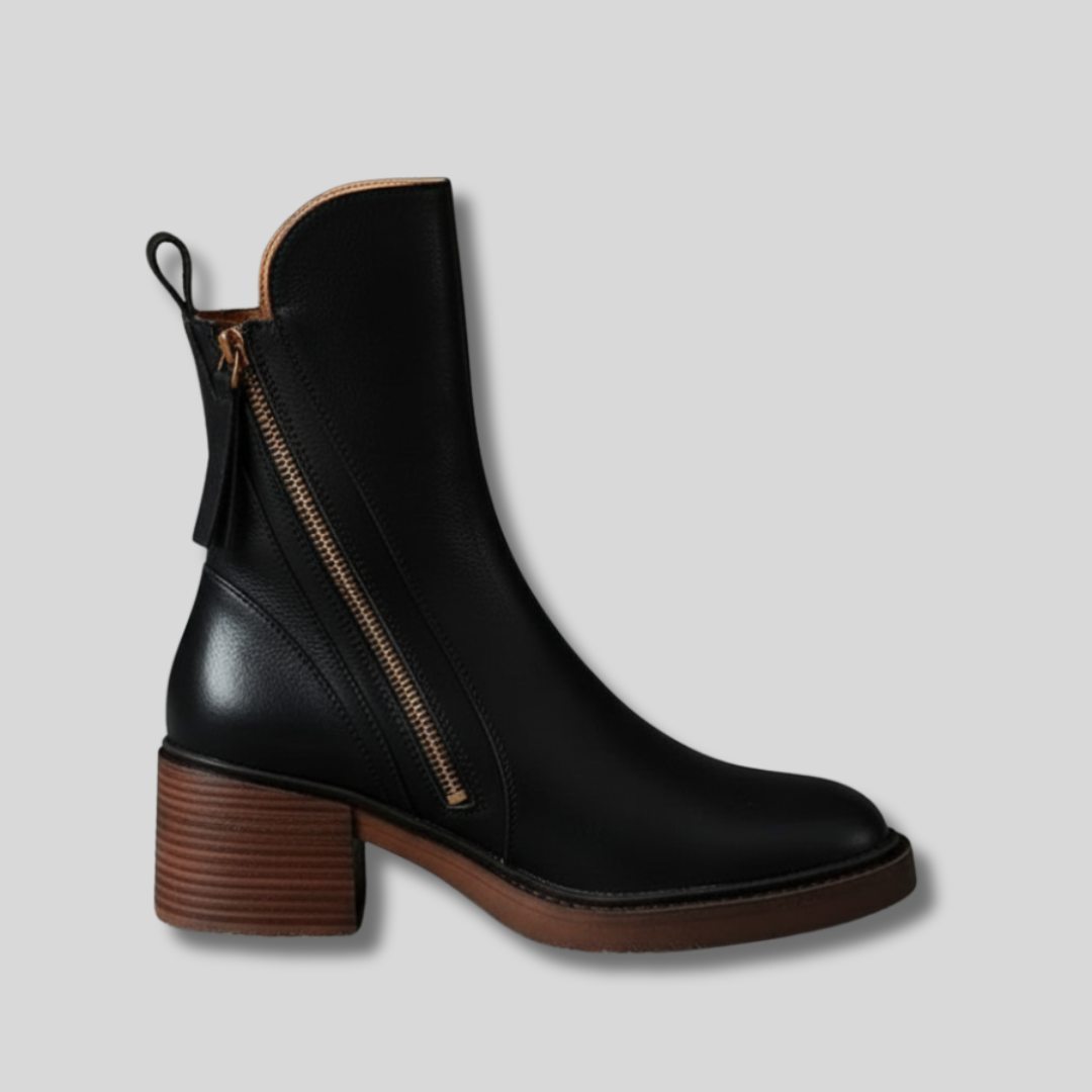 Valorine - Élégantes Bottes En Cuir