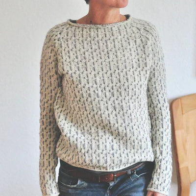 Victoria - Elegant Boat Neck Sweater