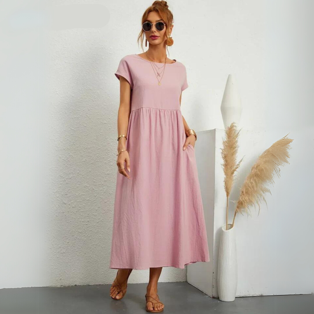 Isla - Effortless Casual Midi Dress