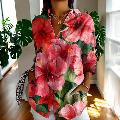 Kirsten - Timeless Floral Blouse