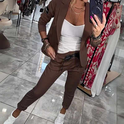Harper - Chic Blazer & Joggers