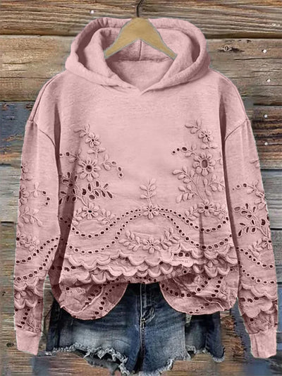 Sophie - Chic Lace Hoodie