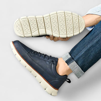 ALEXANDER | Stylish Leather Sneakers with Orthopaedic Comfort