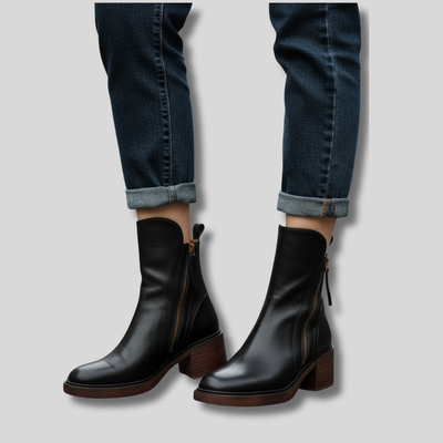 Valorine - Élégantes Bottes En Cuir