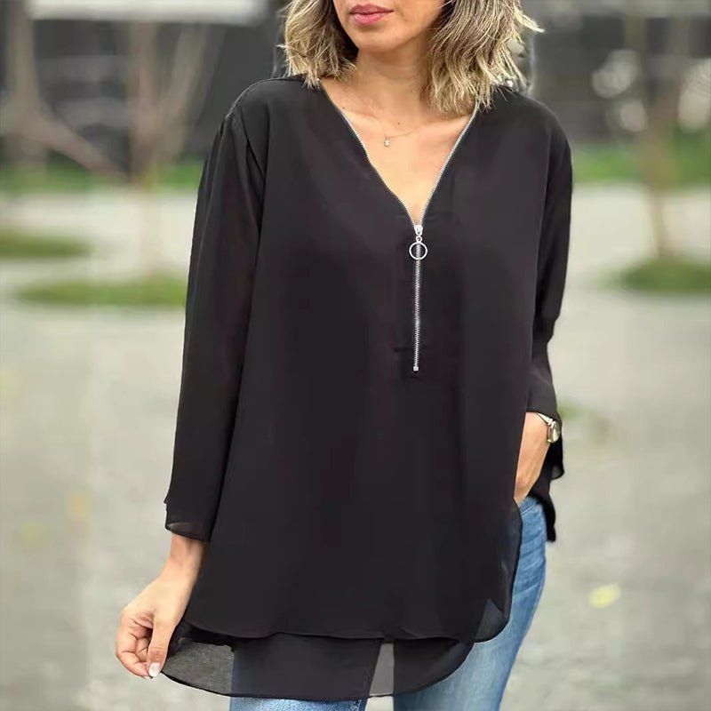 Lorelai - Effortless Chiffon Blouse