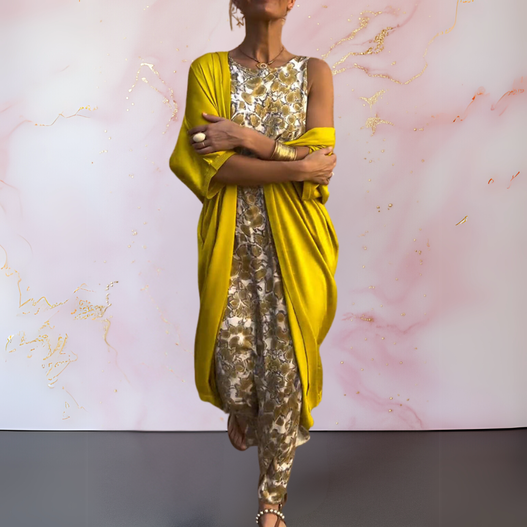 Camilla - Lightweight Layered Maxi Set