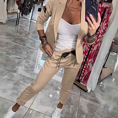 Harper - Chic Blazer & Joggers