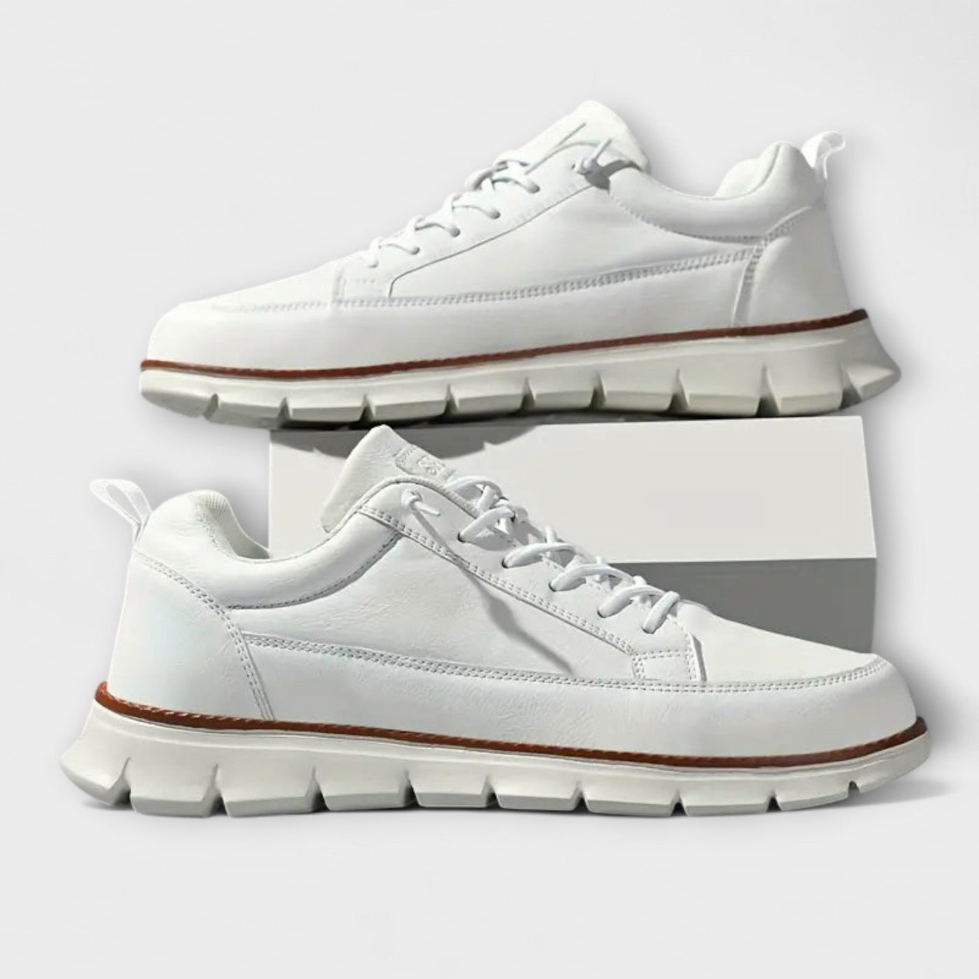 ALEXANDER | Stylish Leather Sneakers with Orthopaedic Comfort