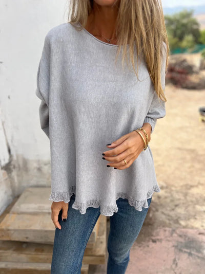 Talia - Versatile Cotton Blend Sweater