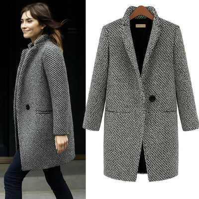 Caterinella - Long Wool Jacket