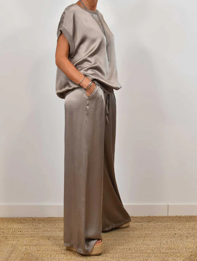 Isla - Effortless Silk Lounge Set