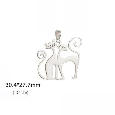 Cleo - Cute Cat Pendant Necklace