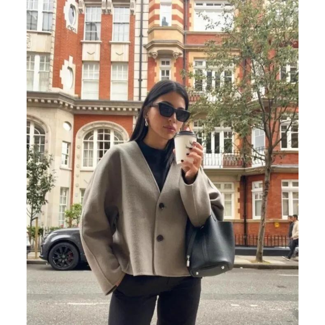 Athena's Ascent V-Neck Coat