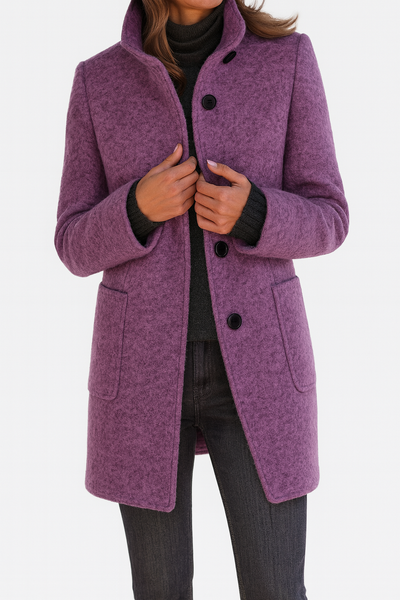 Marionne - Elegant Wool Blend Jacket