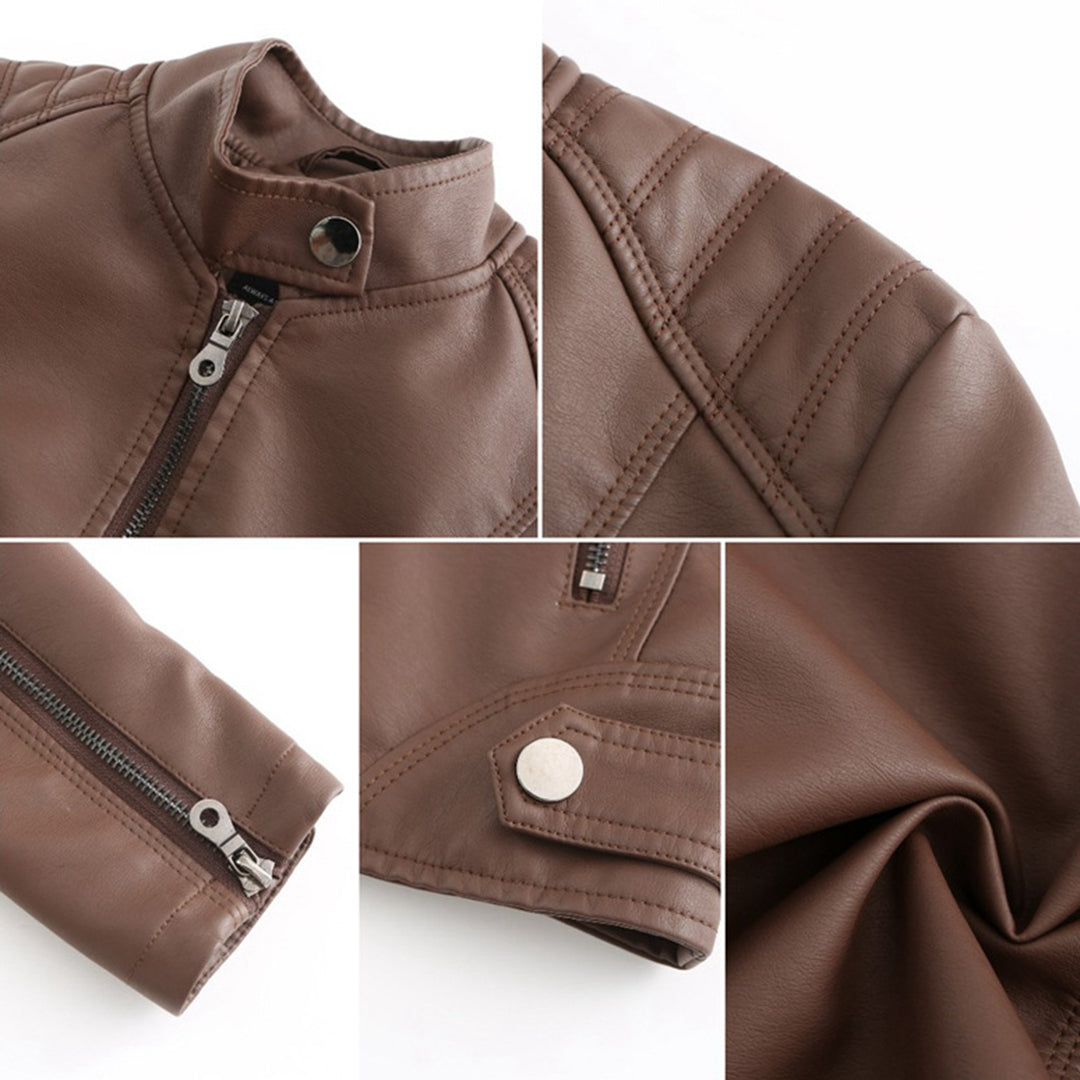 Dannie - Stylish Leather Jacket