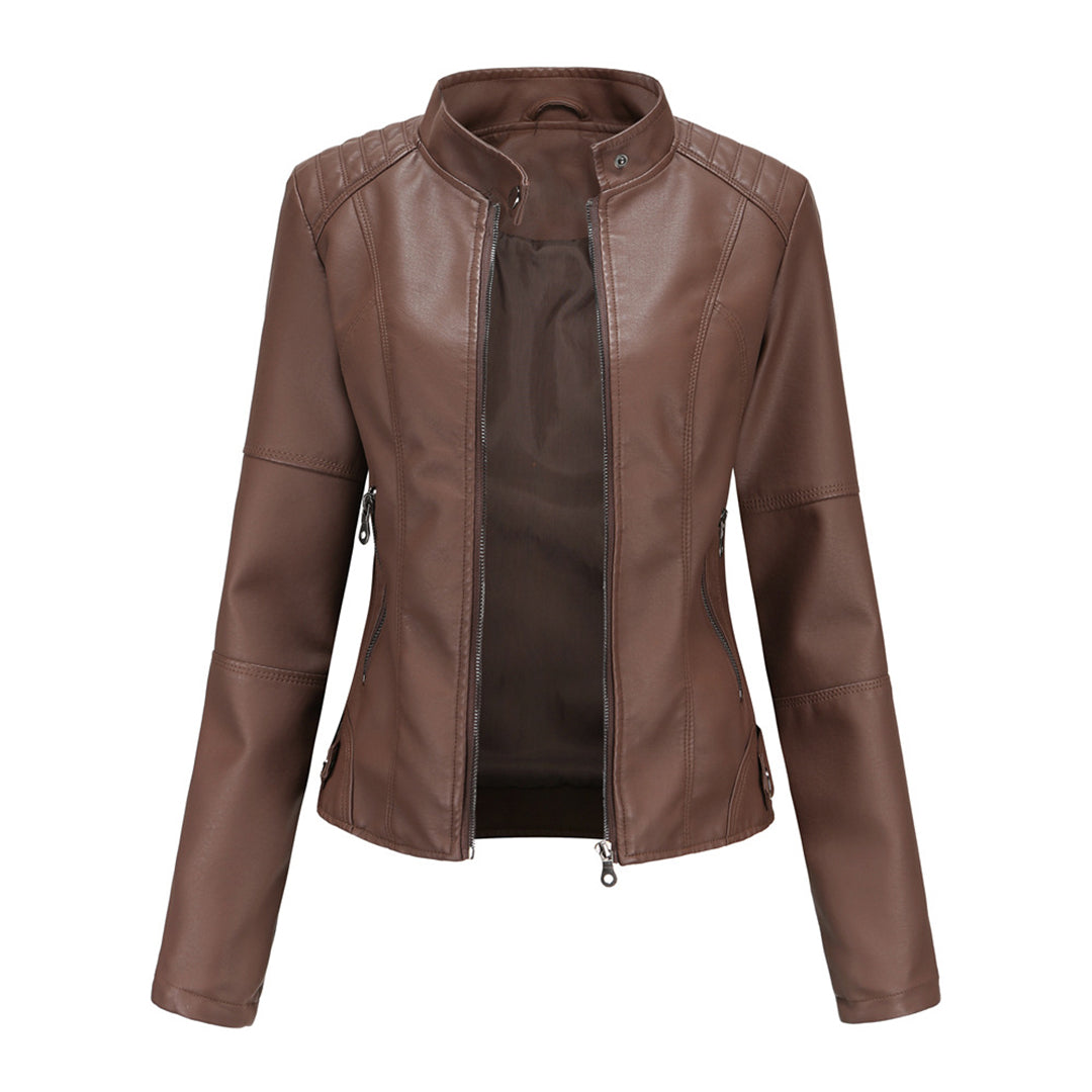 Dannie - Stylish Leather Jacket