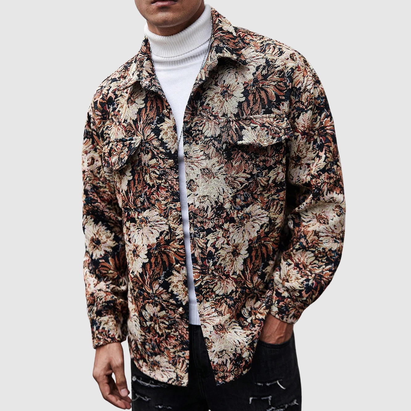 Davide Costa Casual Bloom Jacket