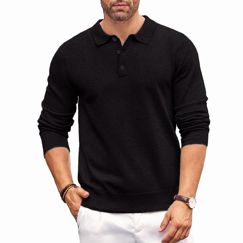 Davide Costa Classic Charm Polo Sweater
