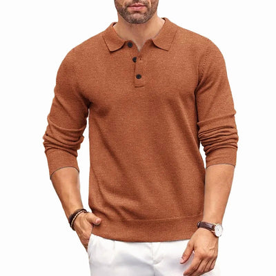 Davide Costa Classic Charm Polo Sweater