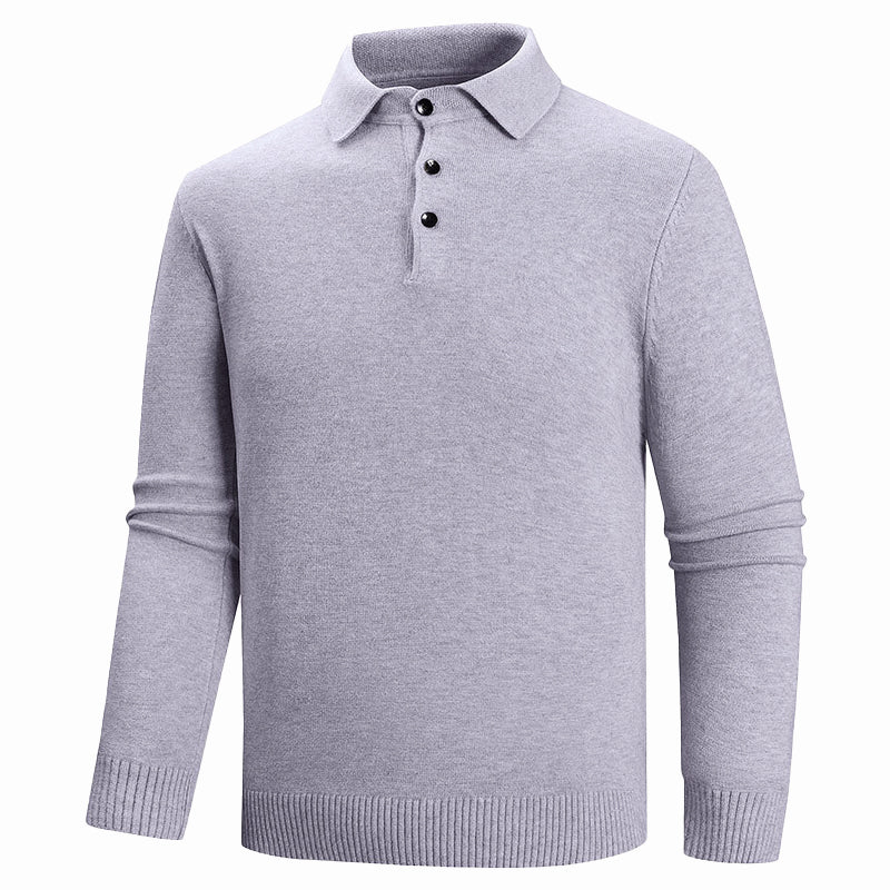 Davide Costa Classic Charm Polo Sweater