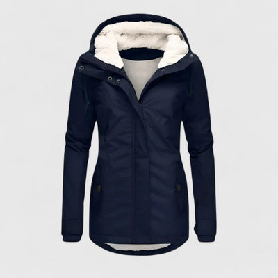 Seravia - Water-Repellent Autumn Jacket with Hood