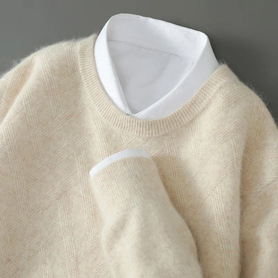 Marco De Luca Cashmere Textured Sweater