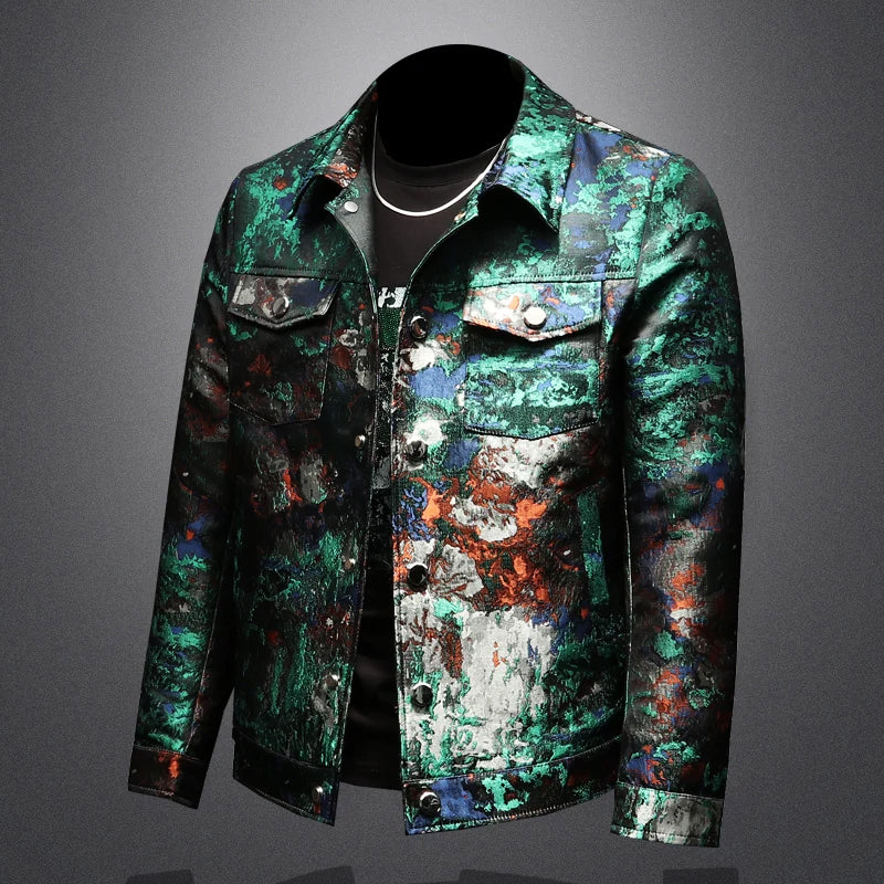 Marco De Luca Nocturne Verde Jacket