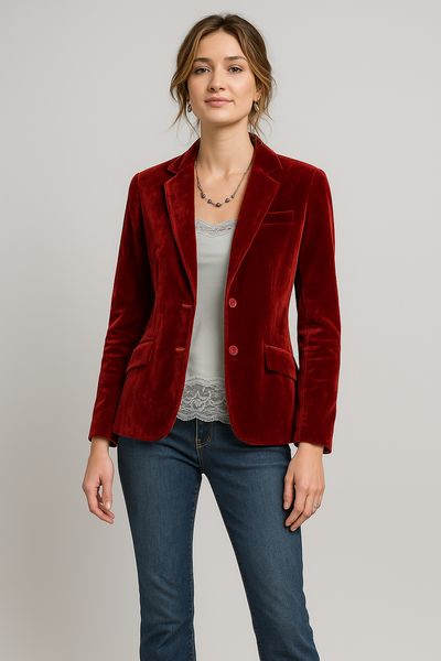 Sioba - Luxe Velvet Blazer