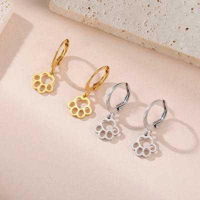Claw - Cute Stainless Steel Earrings