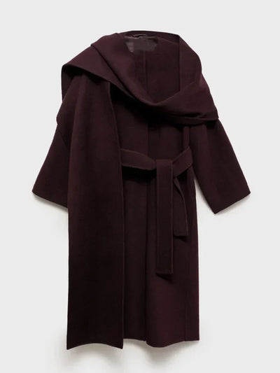 Bordeaux - Wrap Coat