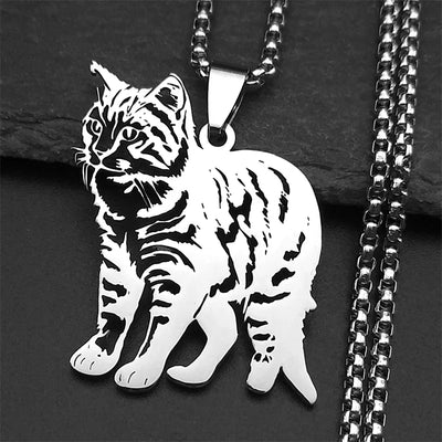 Kawaii - Charming Cat Pendant Necklace