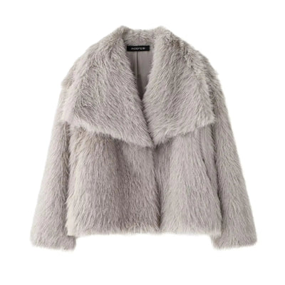 Aurora Luxe Faux Fur Coat