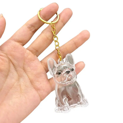 FurKeeps - Transparent Pet Hair Keychain