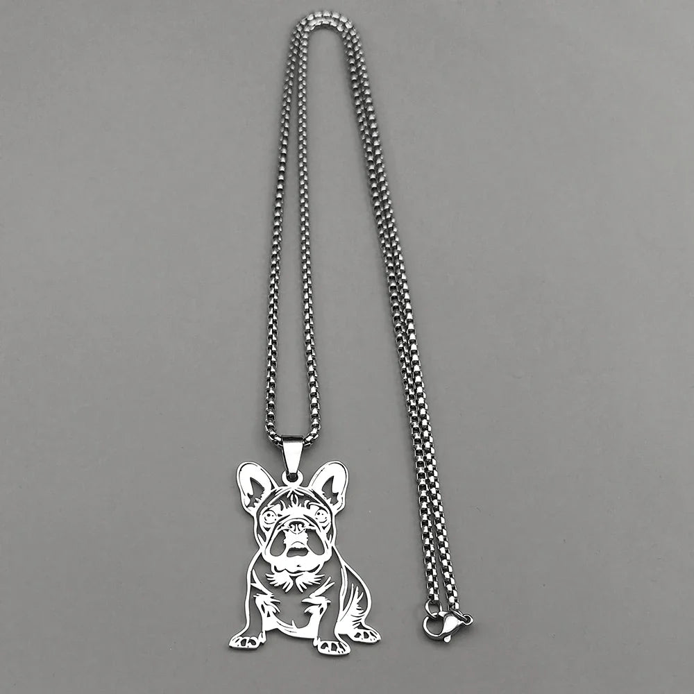 Bulldog - Charming Stainless Steel Necklace