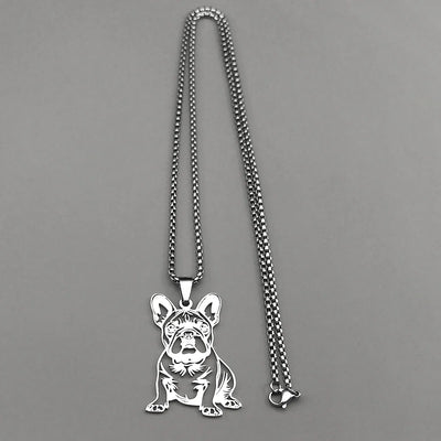 Bulldog - Charming Stainless Steel Necklace