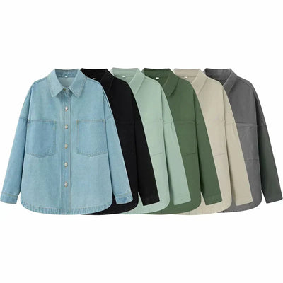 Shela - Classic Vintage Denim Jacket