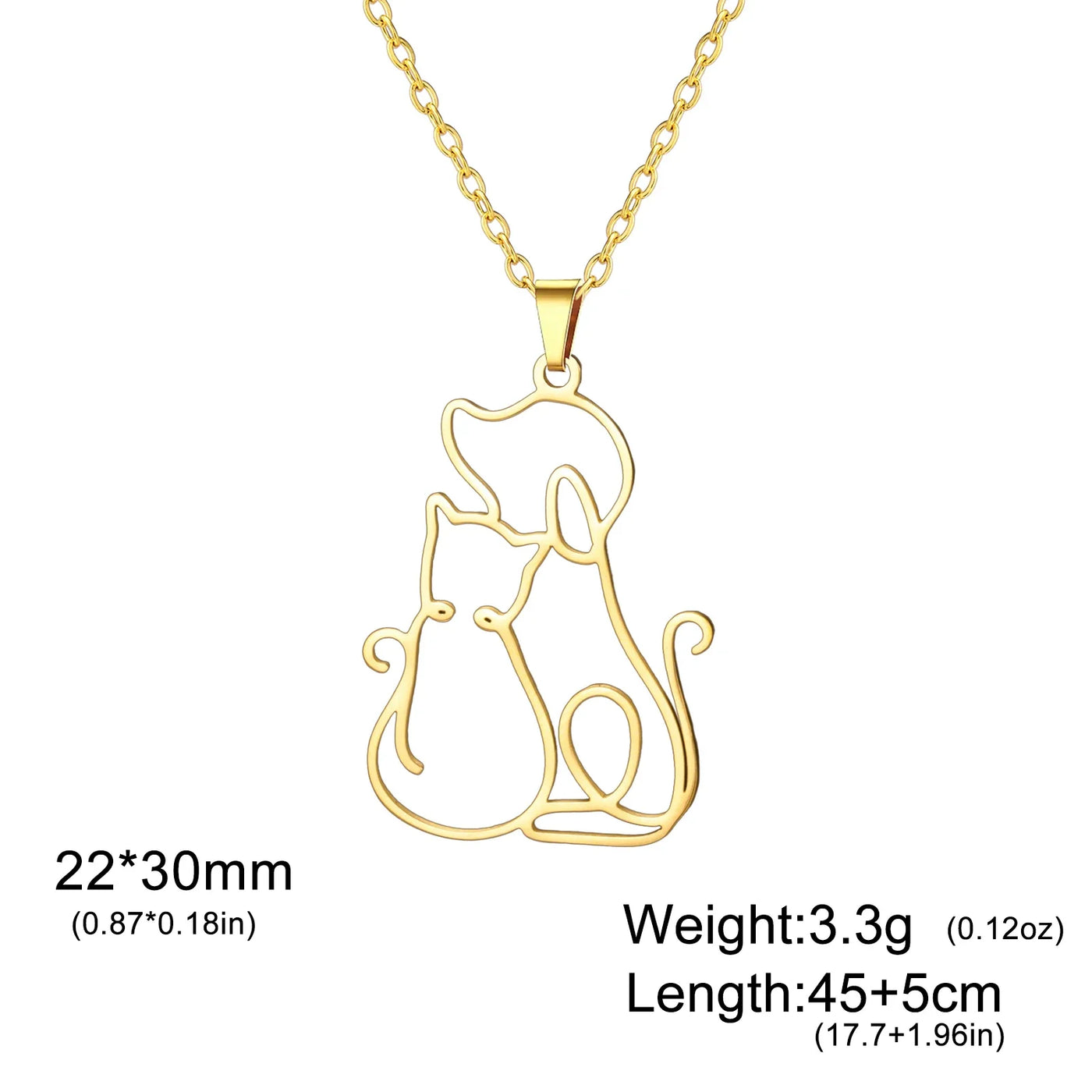Pawtastic - Charming Pet Pendant Necklace
