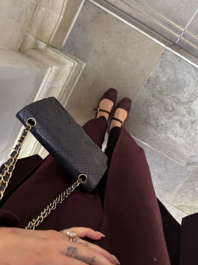 Bordeaux - Wrap Coat