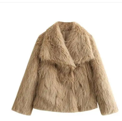 Aurora Luxe Faux Fur Coat