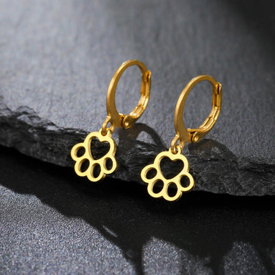 Claw - Cute Stainless Steel Earrings