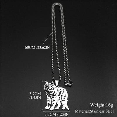 Kawaii - Charming Cat Pendant Necklace