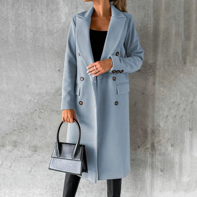 Aurelia – Luxurious Wool Trench Coat