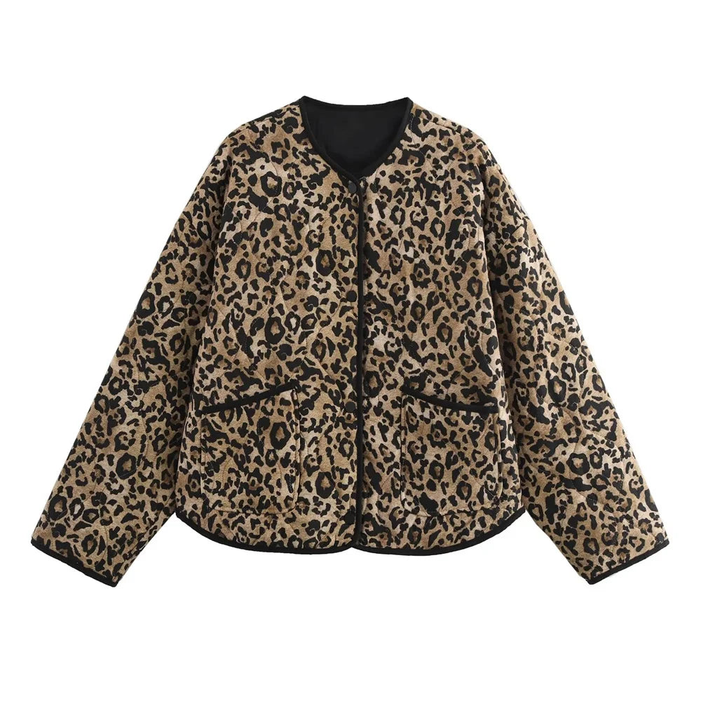 Animal Print Bomber Jacket Series