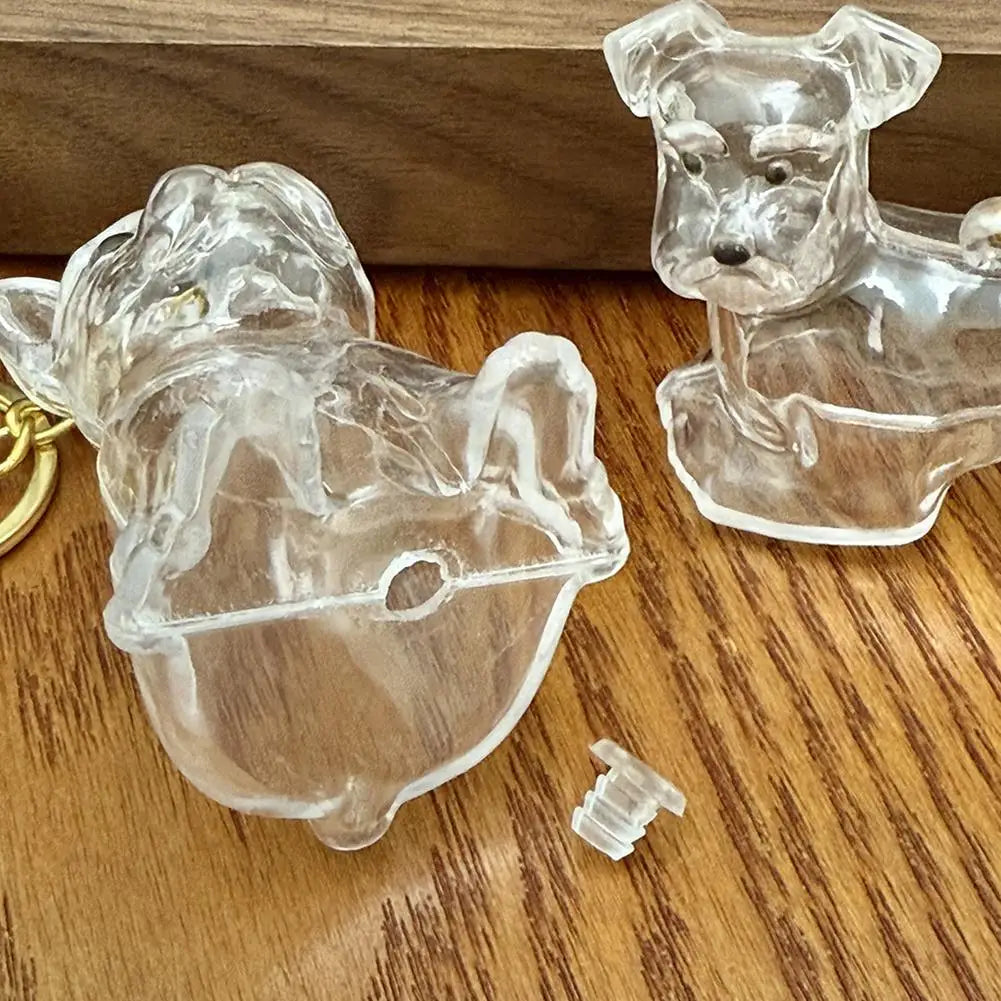 FurKeeps - Transparent Pet Hair Keychain