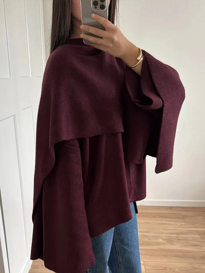 Bordeaux - Wrap Coat