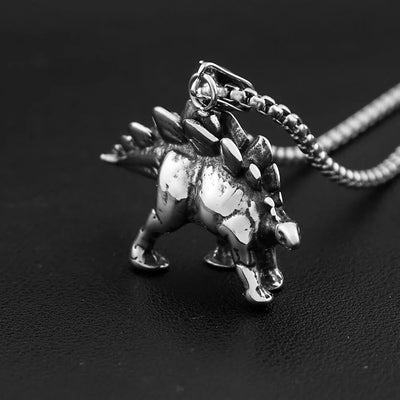 Dino Charm - Durable Stainless Steel Necklace