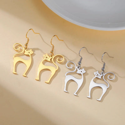 Kitty - Sassy Cat Lover Earrings