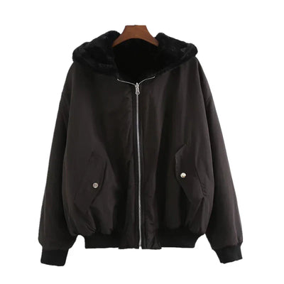 Anne - Reversible Winter Bomber Jacket